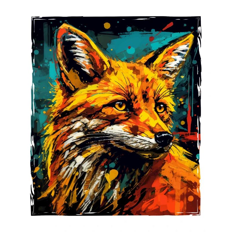 Portrait de renard