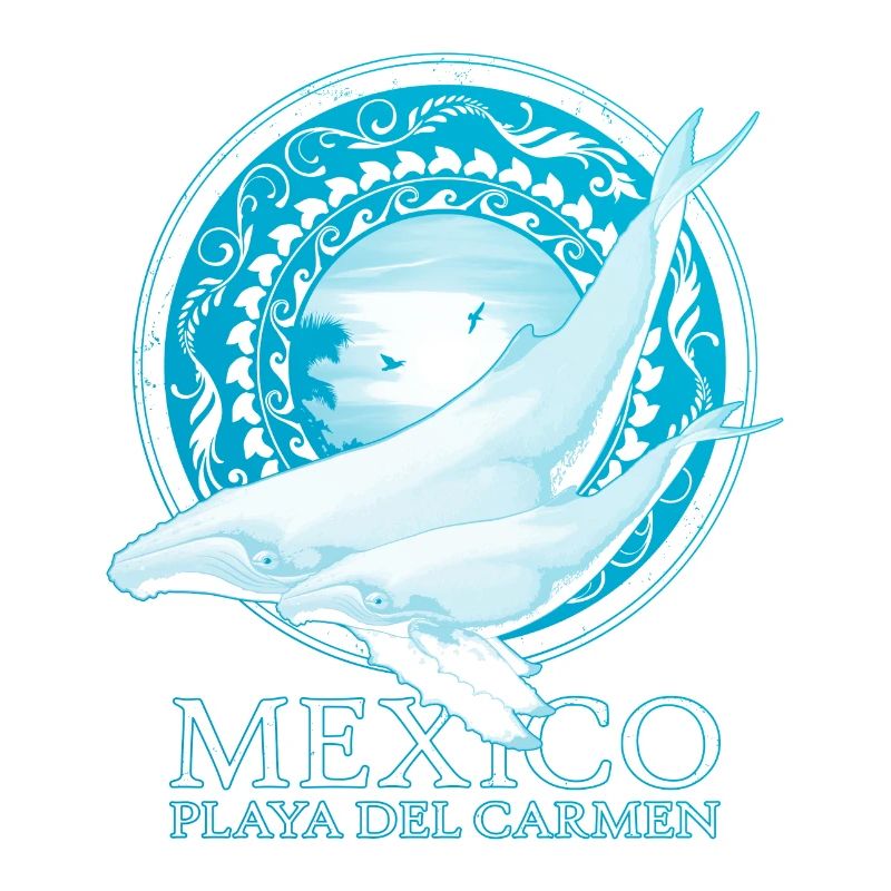 Buckelwale Playa del Carmen
