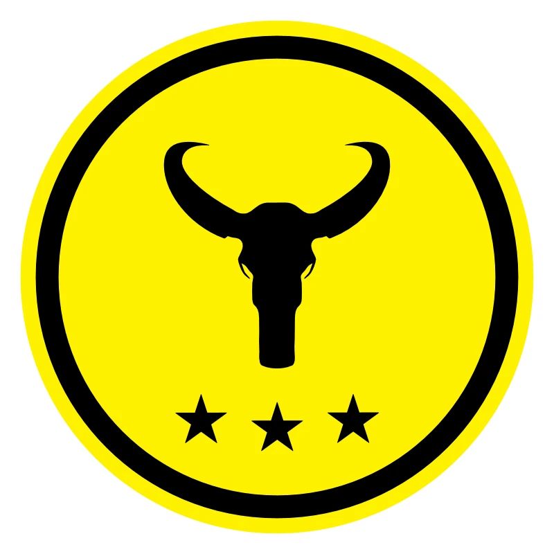 Bull skeleton