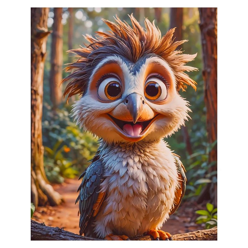 super süßes australisches Tier Down Under Kookaburra