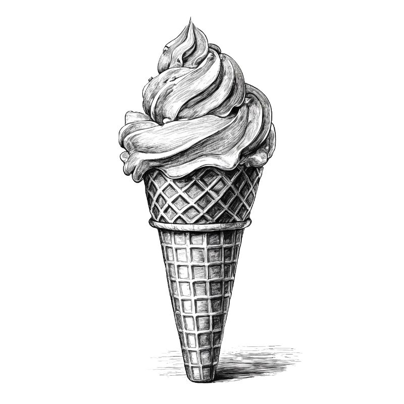 Glace molle