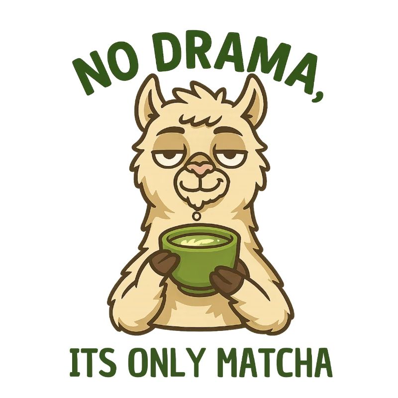 Lama Matcha Rest – Pas de drame