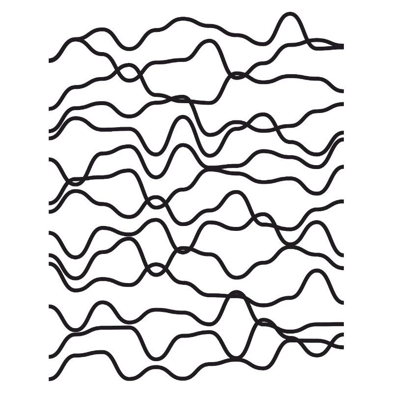 Wavy Line Tessellation