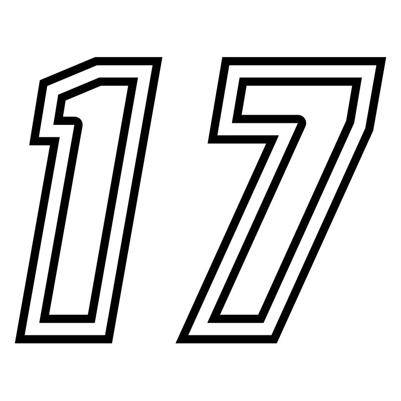 17 Numéro de numéro