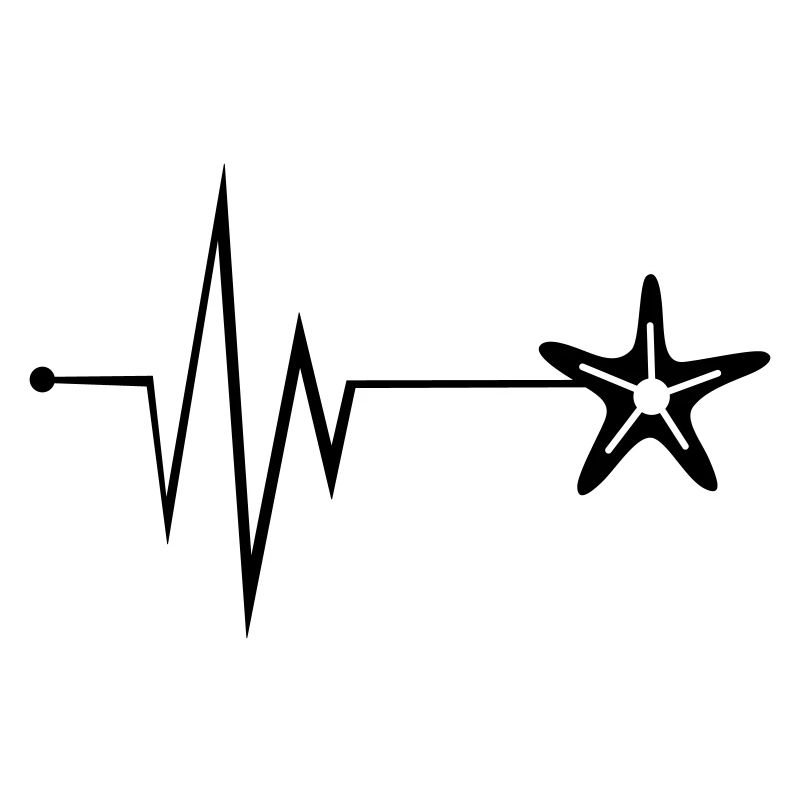 icône d’étoile de mer pulse