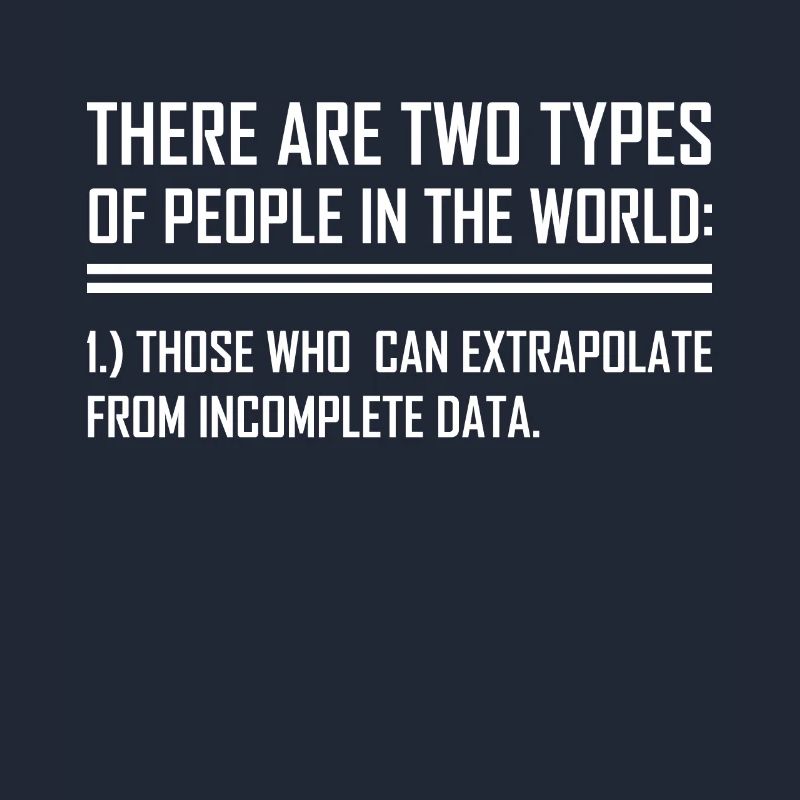 Data extrapolate statistics formula