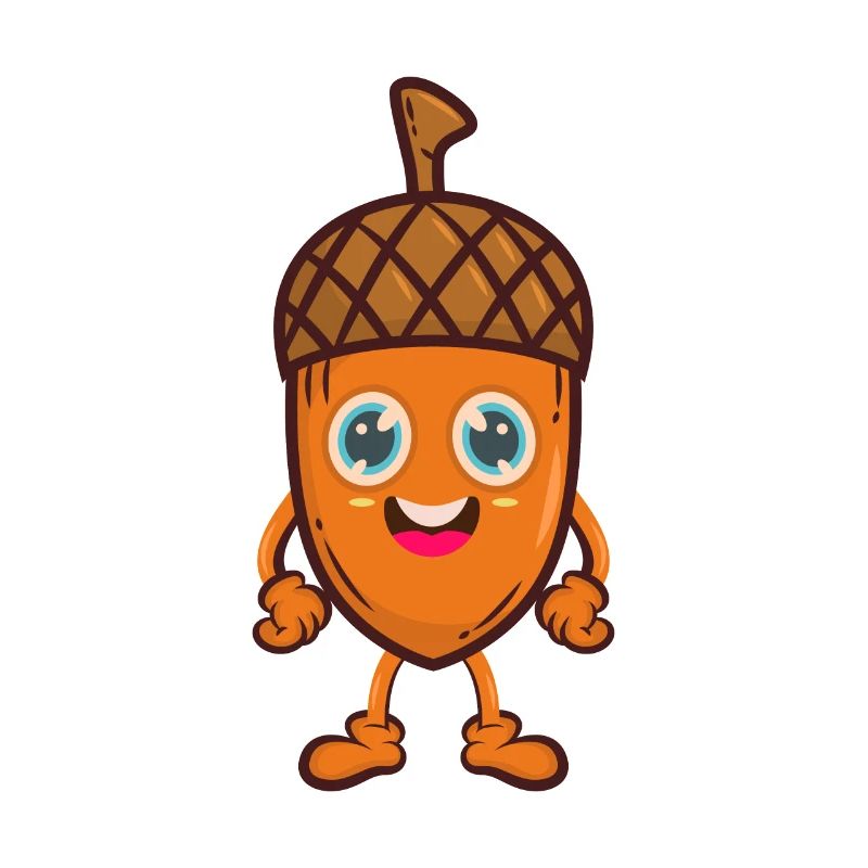 Acorn oak tree comic