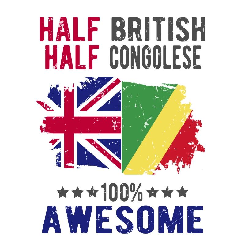 Half British Half Congolese