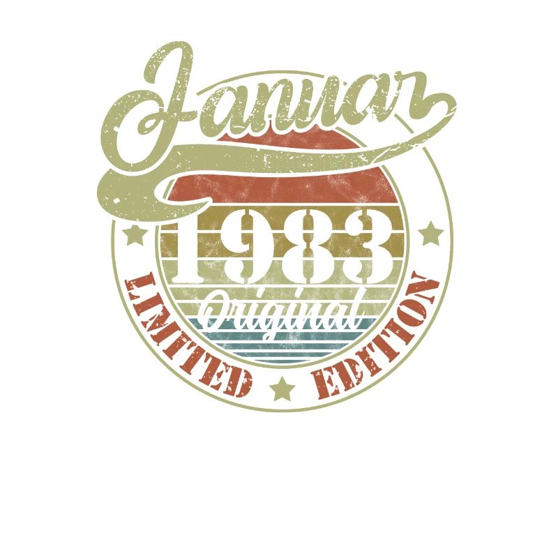 Janvier 1983 Édition limitée originale