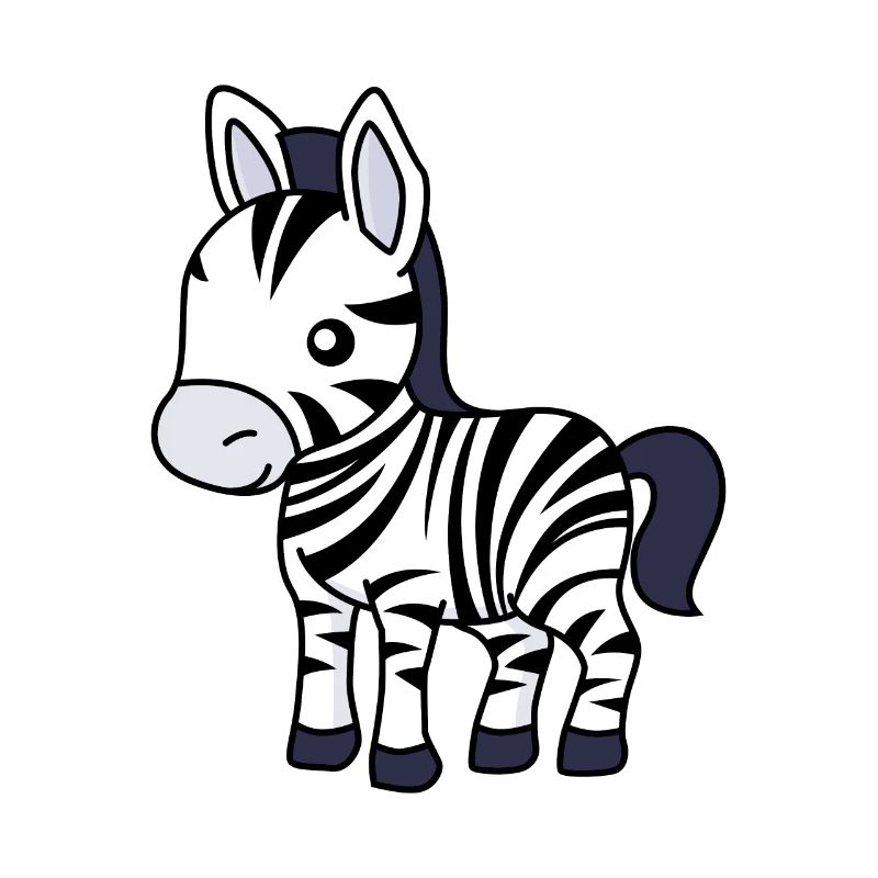 Zebra Comic Tier