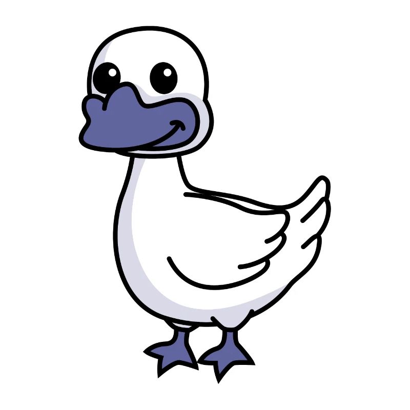 Goose Comic Animal
