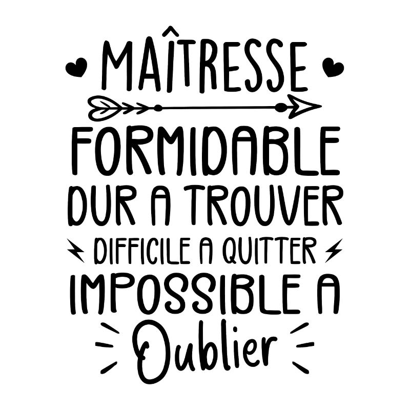 Maîtresse Formidable Cadeau Maîtresse D'école