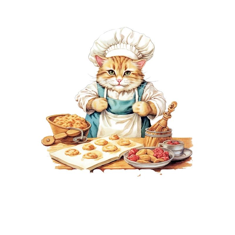Kitty Biscuits Katze Kater Kekse Bäcker Backen
