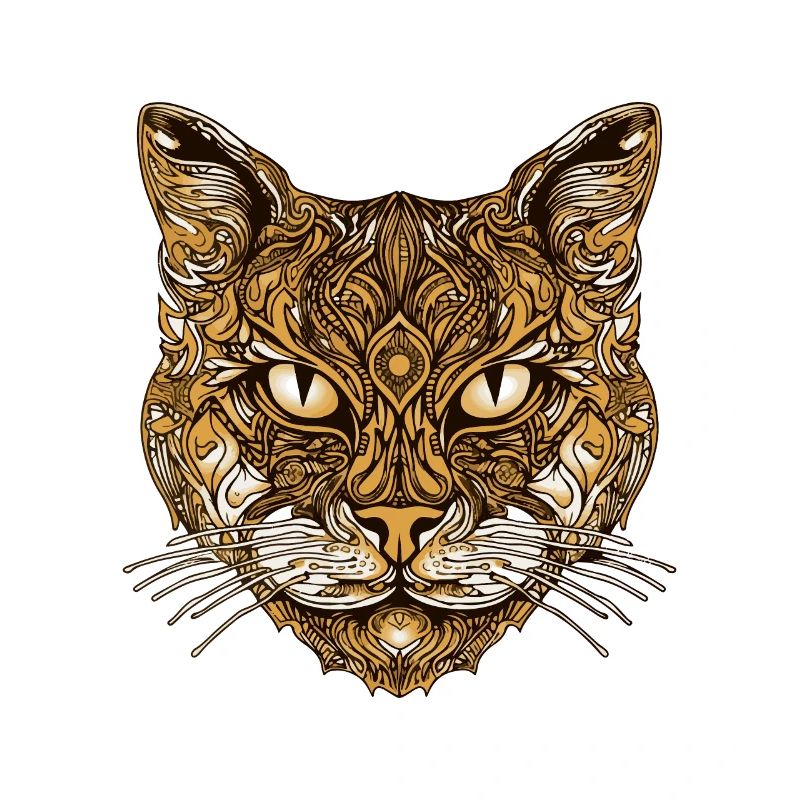 Katze Kopf Tier