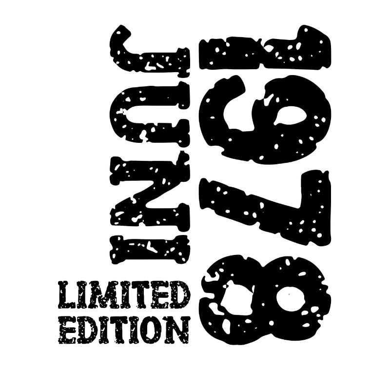 1978 Juni Limited Edition Geburtstag Geschenk