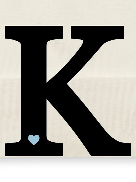 Lettre K initiale