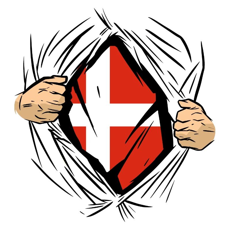 Danemark Drapeau Scandinavie Drapeau danois Voyage