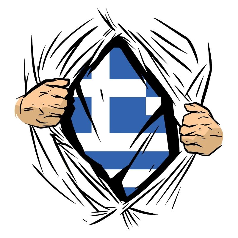 Grèce Drapeau Hellas Athènes Drapeau grec