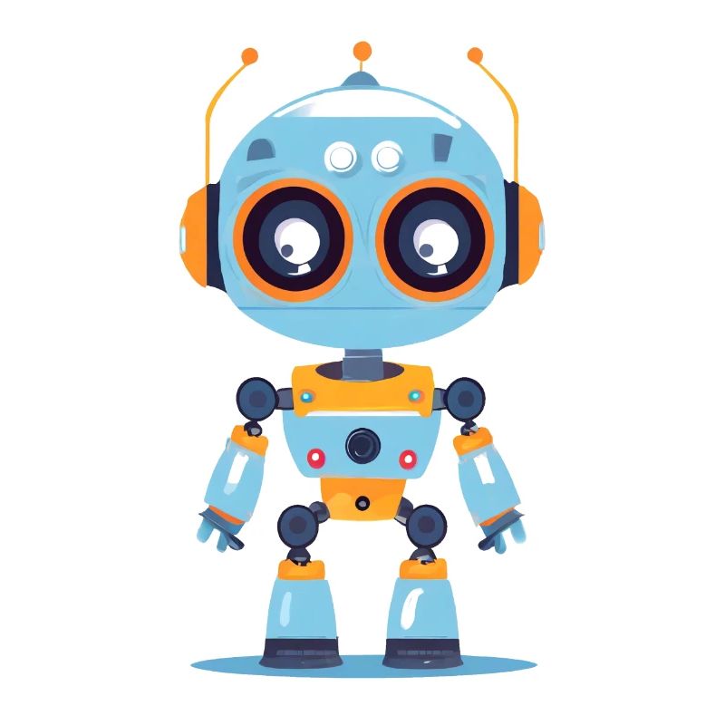 A cute robot