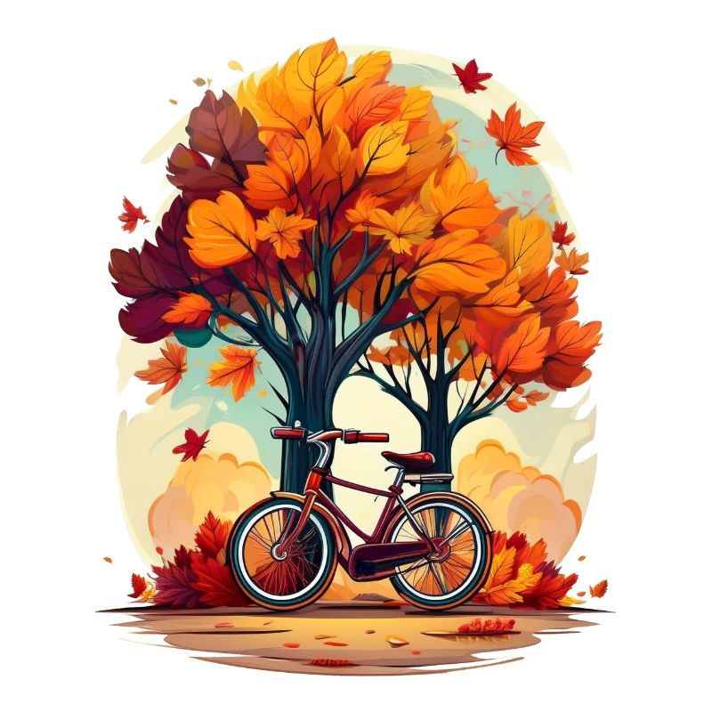 Vélo en automne