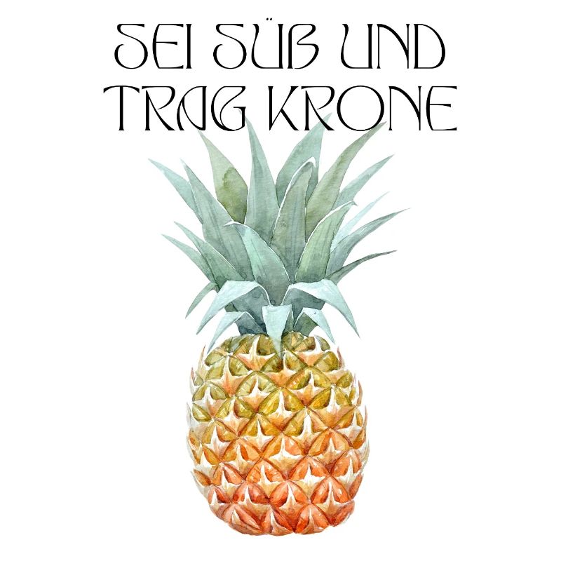 Sei süß und trag Krone