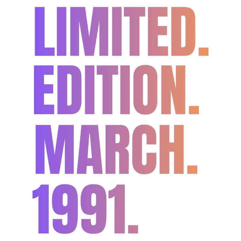 Édition Limitée Mars 1991