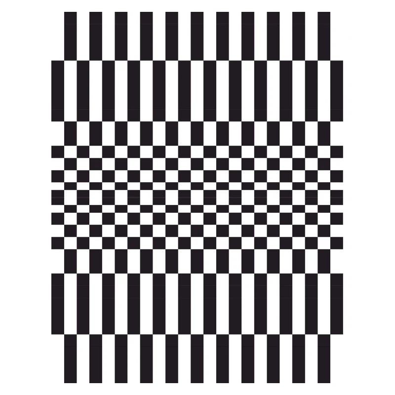 Geometric chessboard Grid Pattern