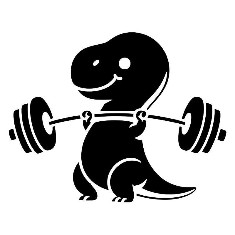 T-Rex mit Hantel Workout