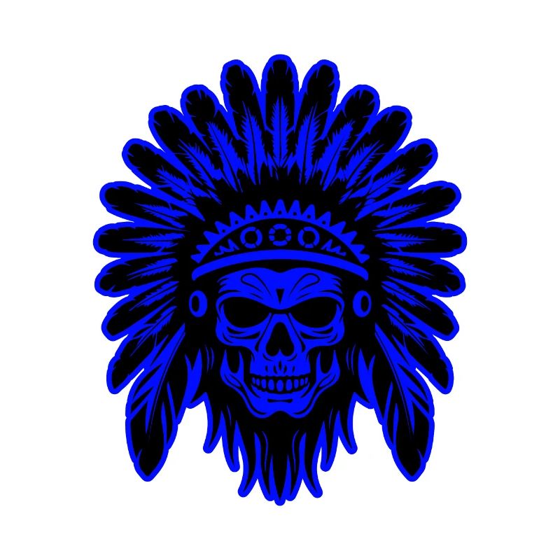 Crâne Apache Indien
