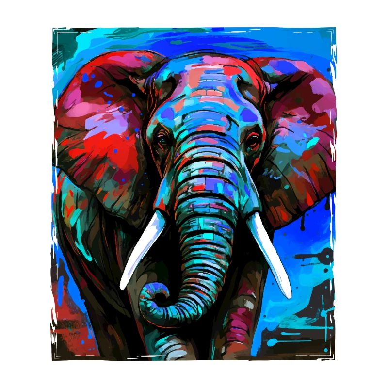 Portrait d’éléphant