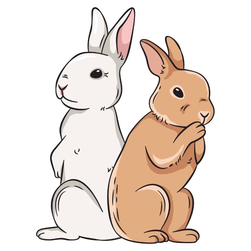 Cute rabbit design for bunny owners