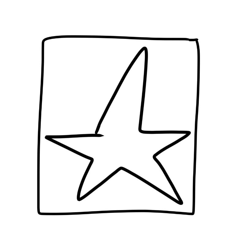 Star Square Icon