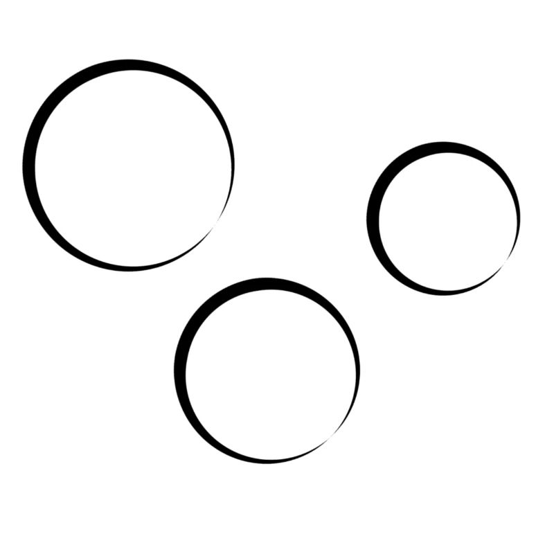 Three Circles Circle Shape Icon