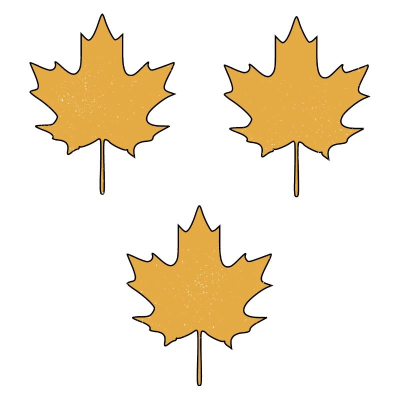motif feuille d'érable