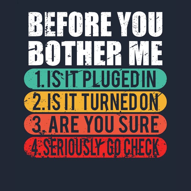 Funny Tech Support / Computer Techie Nerd Gift