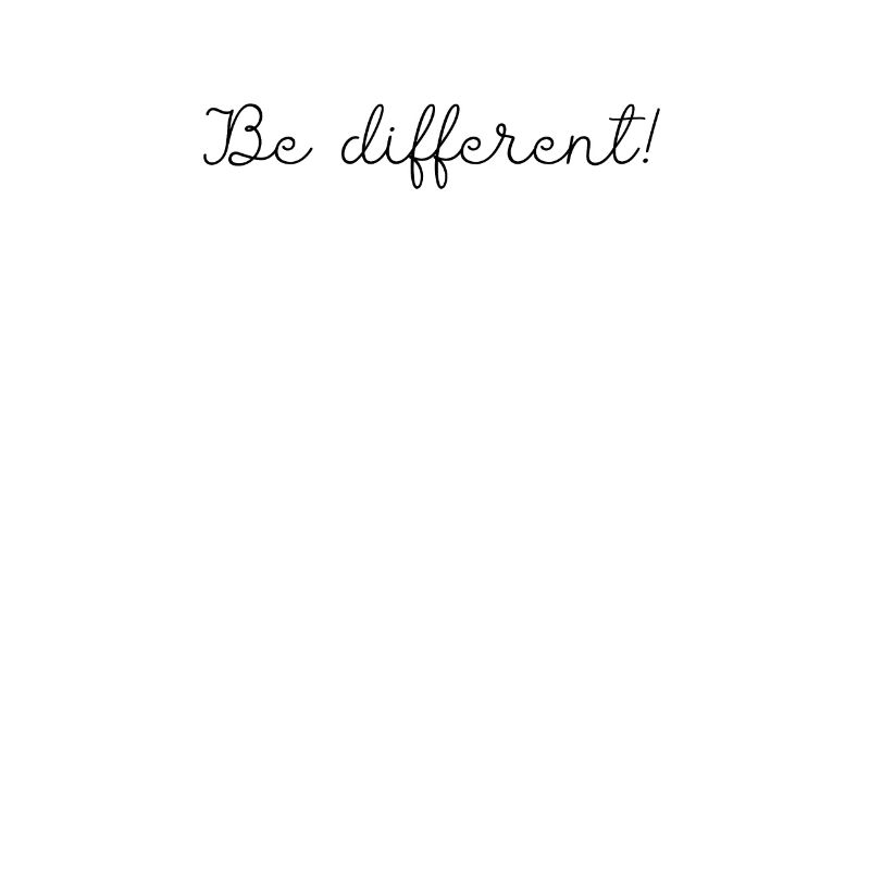 Be Different - special people deserve sweets