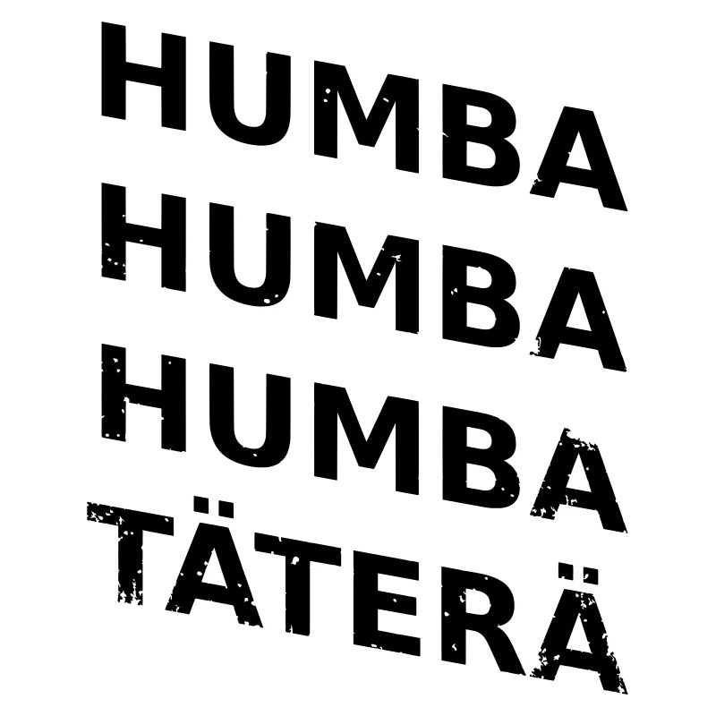 humba humba täterä vector