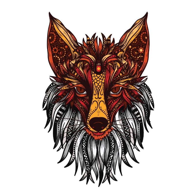 Mandala Fox