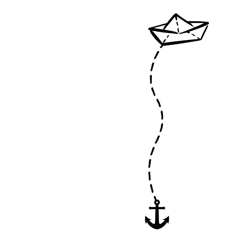 Papierschiff Meer Papierboot Papierschiffchen