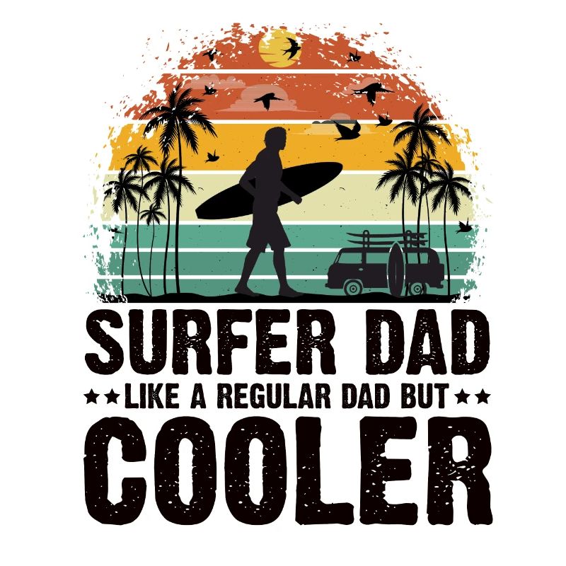 surf Papa Surfeur Père Surf surf surf