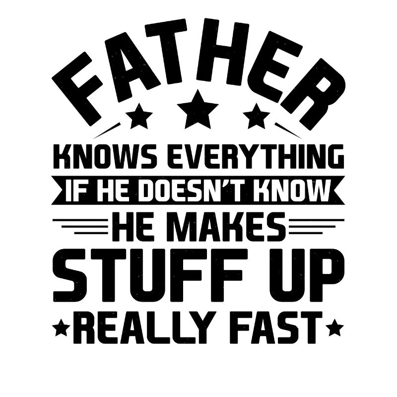 Dad Bad Influence - Father Gift
