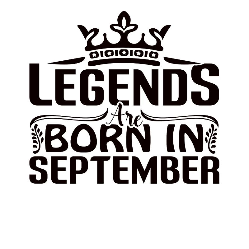 Légendes Septembre Anniversaire Année de construction Célébration