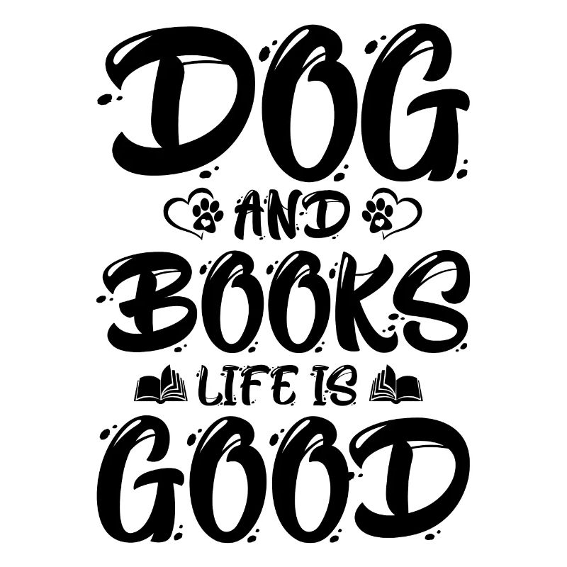 Lesen Hund Buch Hunde Bücher Leseratte Geschenk