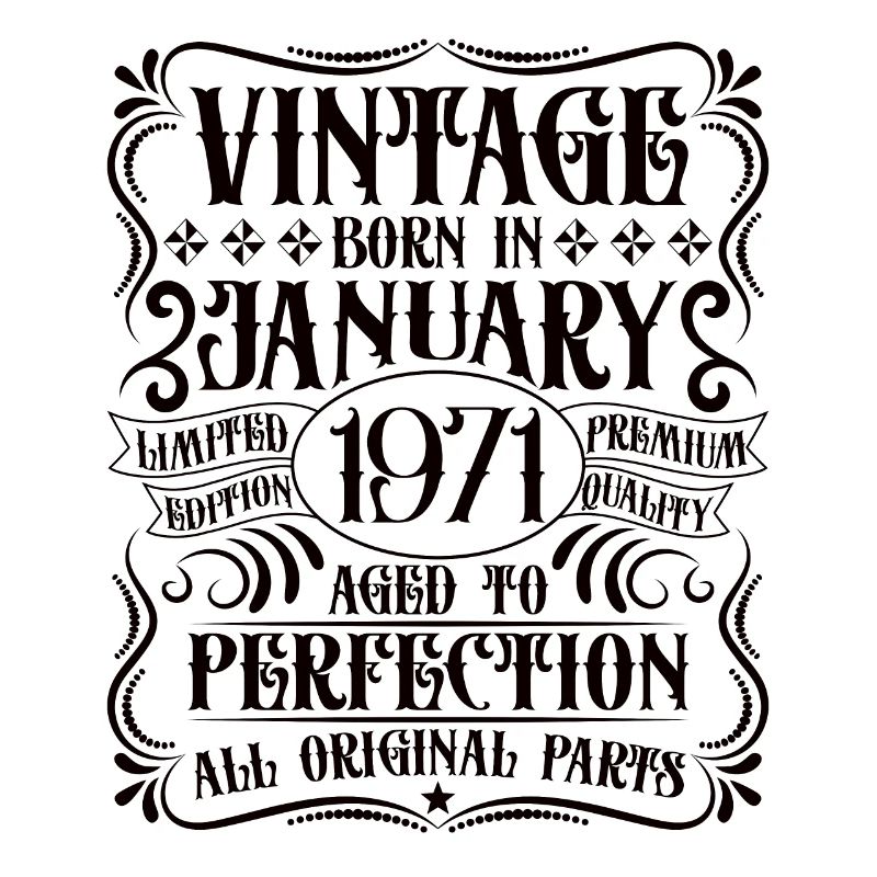 1971 Januar Geburtstag Legende