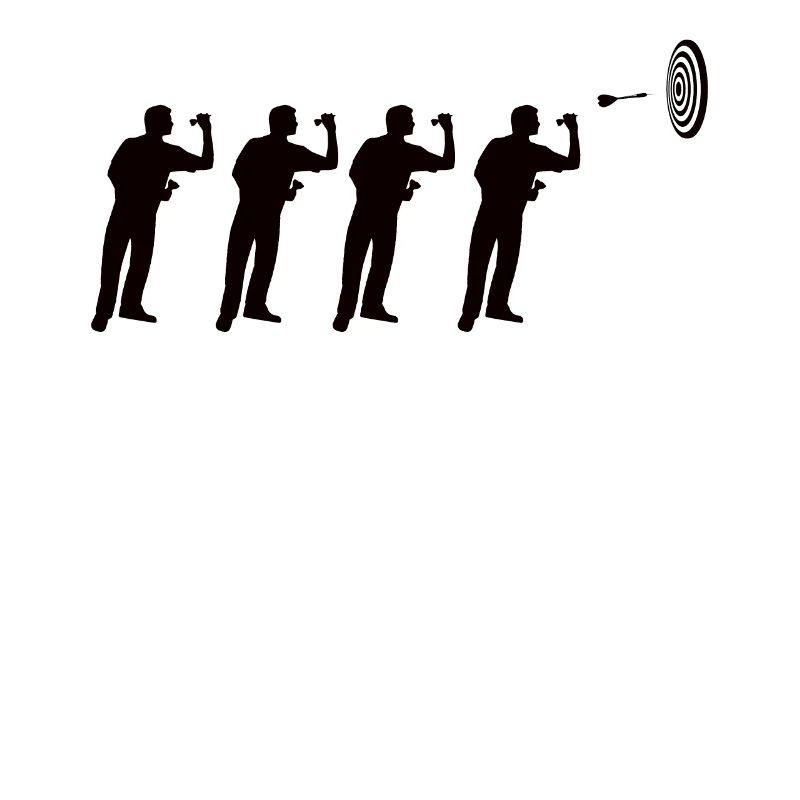 Darts | Old man | Dartboard Darts Player