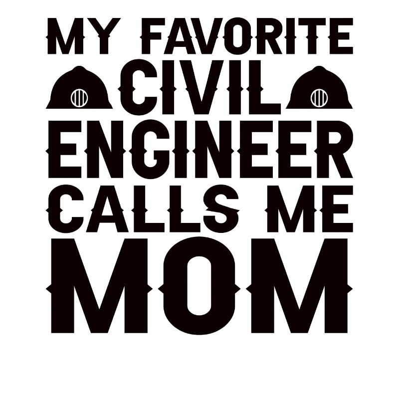 Civil Engineer Bridge Construction Statics Son Mama Engineer