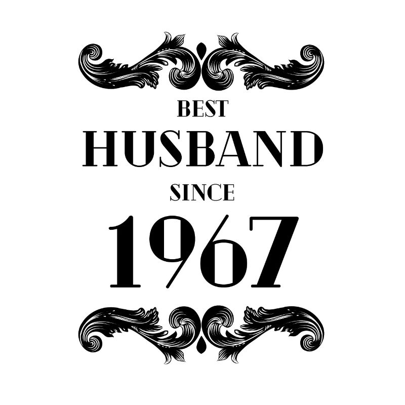 Bester Ehemann seit 1967 Hochzeitstag