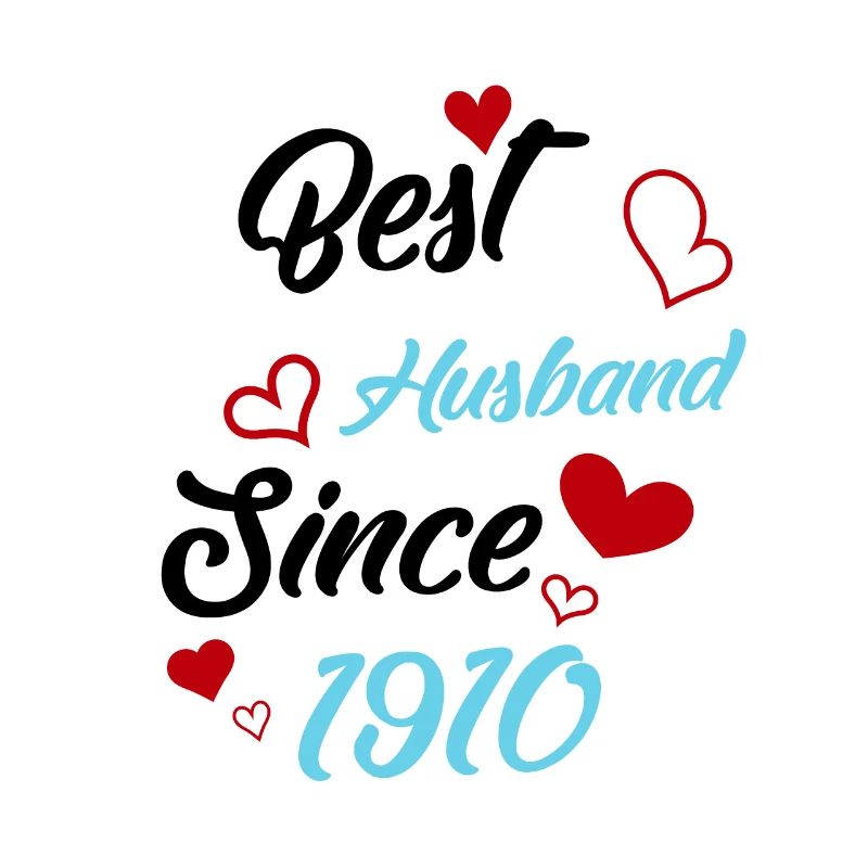 Bester Ehemann seit 1910 Hochzeit