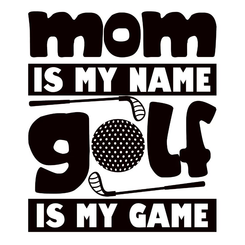 Golfspieler Golfer Golfschläger Golfen Golf Mutter