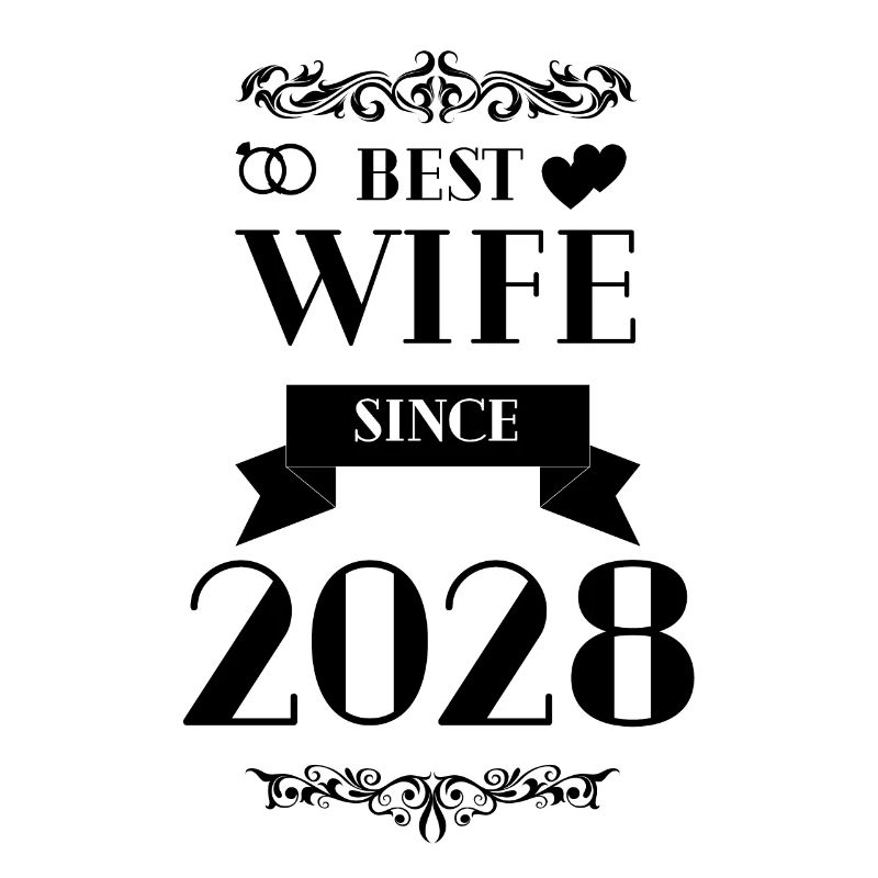 Beste Ehefrau seit 2028 Hochzeitstag